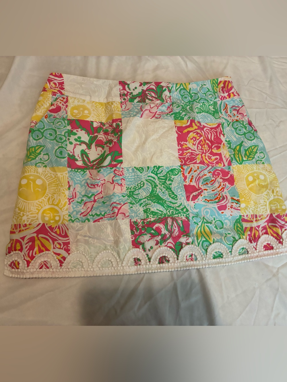 Lily Pulitzer skirt with shorts underneath